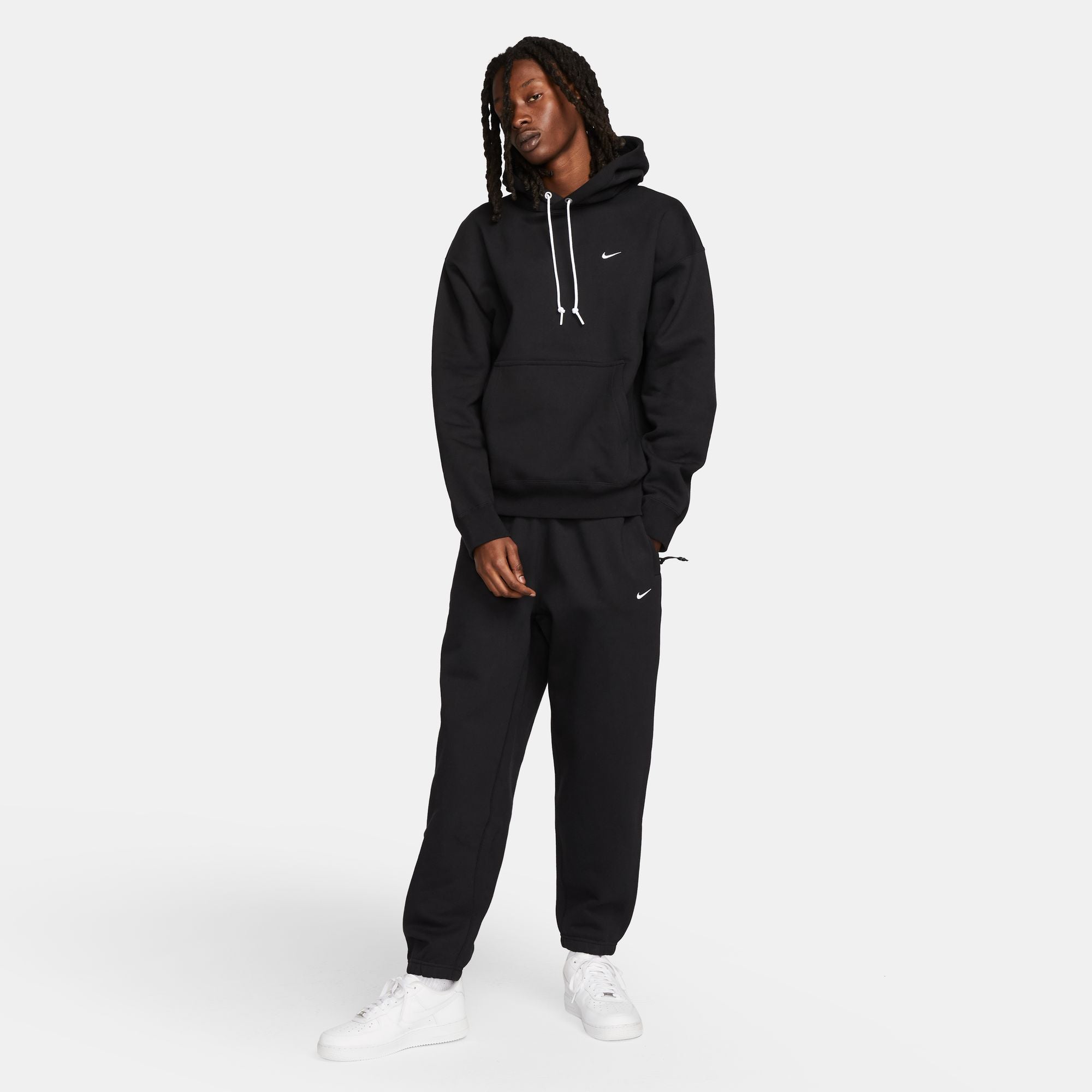 Nike Solo Swoosh Men's Fleece Pullover Hoodie