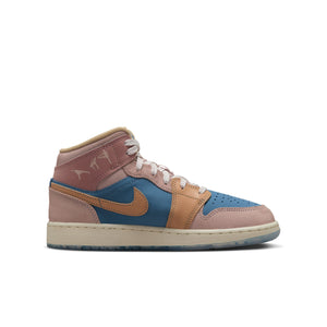 Air Jordan 1 Mid Sneaker School GS 'Zen'