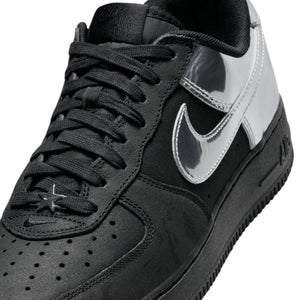 Nike Air Force 1 Low Retro 'Black and Metallic Silver'