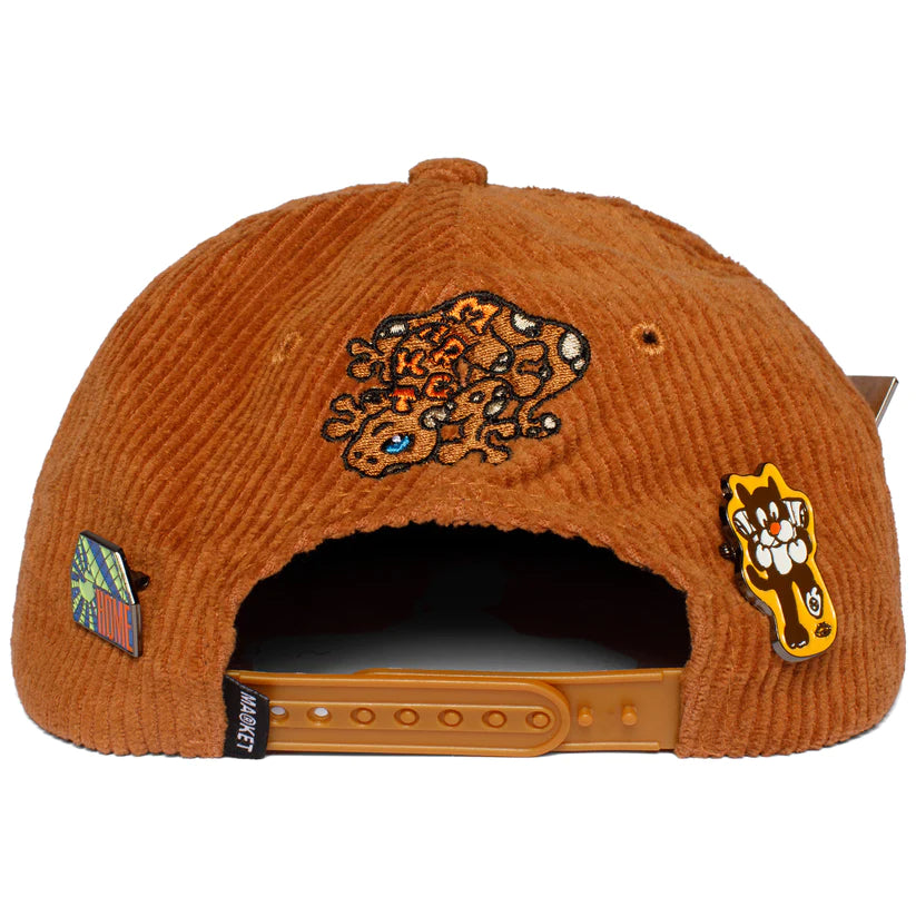 LAND ESCAPE 6 PANEL CORD HAT