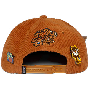 LAND ESCAPE 6 PANEL CORD HAT