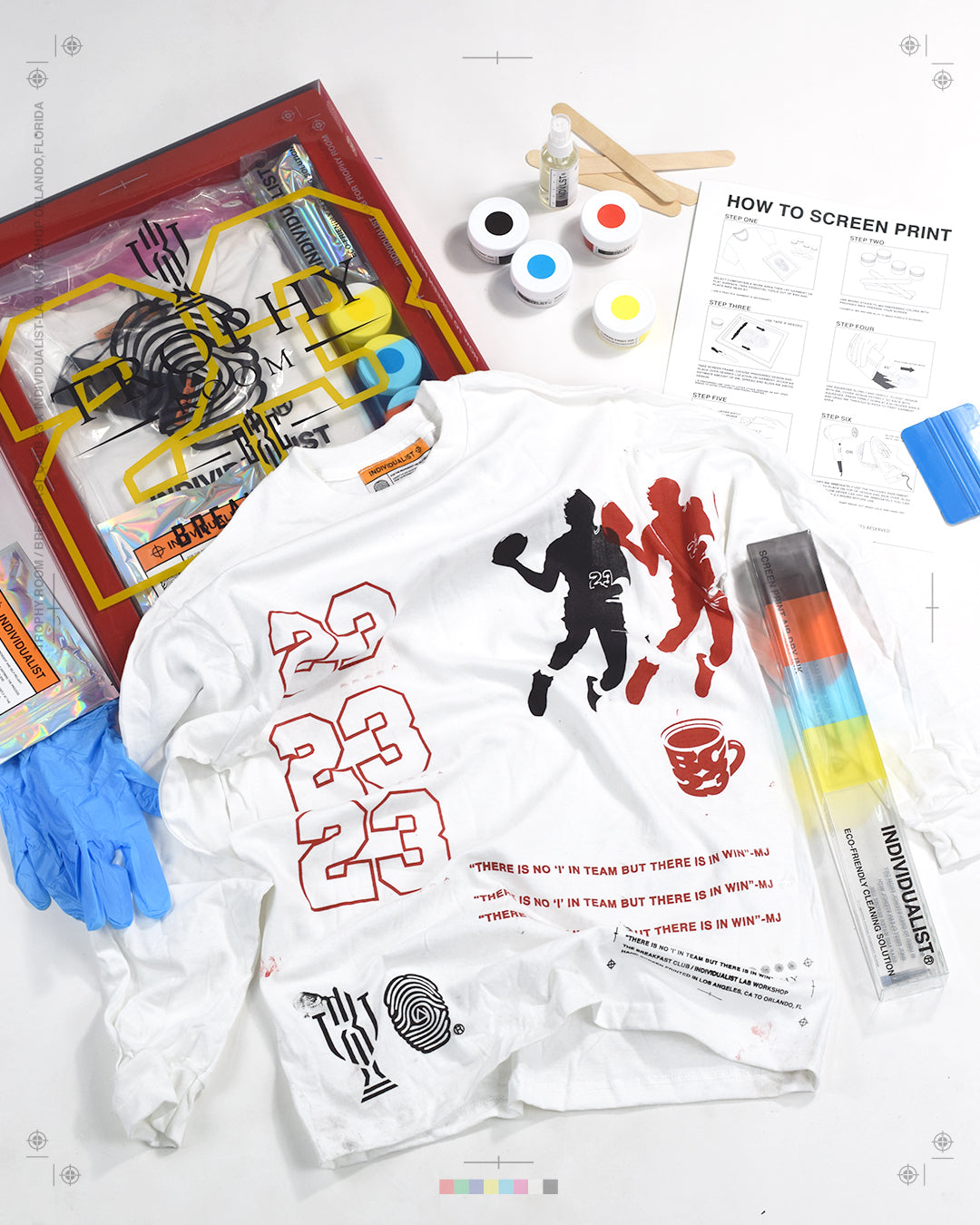 MJ Screen-Printing Kit by INDVDLST®